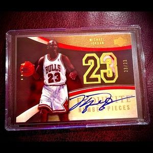 Michael Jordan Autographed Card